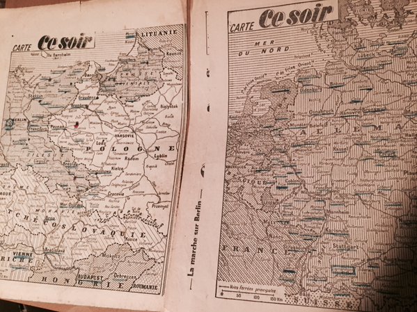 On the maps, somebody has underlined many city names in blue color. #MadeleineprojectEN https://t.co/lTPtPqJRLi